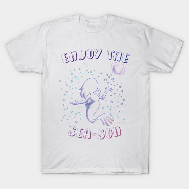 Weirdmaids - Enjoy the SEAson T-Shirt by JuditangeloZK